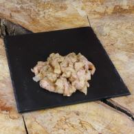 H&uuml;hnerfilet geschnetzelt und f&uuml;r Gyros gew&uuml;rzt aus &Ouml;sterreich