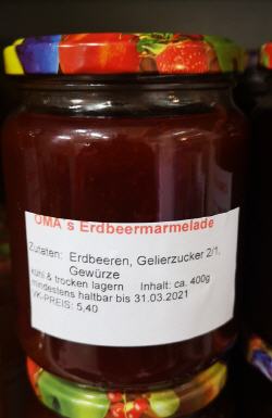 Erdbeermarmelade