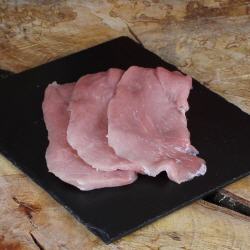 geschnittene Schweineschnitzel